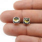 Gift For Her Natural Citrine Gemstone Stud Earring 925 Sterling Silver Jewelry