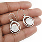Gift For Her Carnelian Stone Earrings 925 Sterling Silver Handmade Jewelry M26