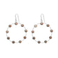 Gift For Her Rhodochrosite Gemstone Earrings 925 Sterling Silver Jewelry Ai4