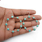 Woman Gift Turquoise Gemstone Earrings 925 Sterling Silver Jewelry L10