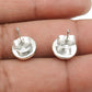 Natural Green Onyx Sterling Silver Sisters Day Wife Boho Stud Butterfly Earrings