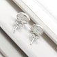 8mm Rainbow Moonstone 925 Sterling Silver Stud Earrings Handmade Jewelry