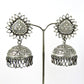 925 Solid Silver Pear Crystal Gemstone Butterfly Dangle Drop Ethnic New Earrings