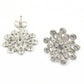 Gift For Woman Stud Vintage Earrings 925 Silver Natural Cubic Zirconia X18