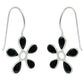 Gift For Woman Dangle Tribal Earrings 925 Silver Natural Cubic Zirconia O19
