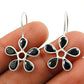 Woman Gift Natural Cubic Zirconia Dangle Ethnic Earrings 925 Silver Y19