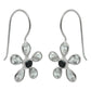 Natural Cubic Zirconia 925 Silver Drop Dangle Boho Earrings For Women B34