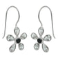 Natural Cubic Zirconia 925 Silver Drop Dangle Boho Earrings For Women B34