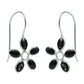 Woman Gift Natural Cubic Zirconia Dangle Tribal Earrings 925 Silver X20