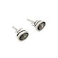Sterling Silver Smoky Quartz Gemstone Boho Friendship Day New Stud Post Earrings