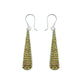 Handmade Jewelry 925 Solid Sterling Silver Dangle Enamel Earrings A40