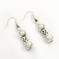 925 Silver Vintage Heavy Statement Dangle Earrings