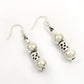 925 Silver Vintage Heavy Statement Dangle Earrings