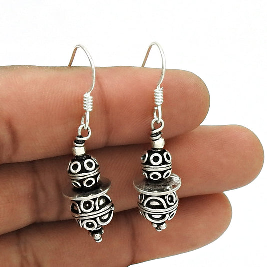 Vintage 925 Sterling Silver Dangle Earrings