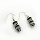 Vintage Look Solid 925 Silver Handmade Dangle Earrings