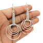 925 Sterling Silver Hanging Chain Dangle Earrings