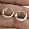 925 Sterling Silver Indian Traditional Hoop Earrings