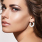 Solid 925 Sterling Silver Hoop Earrings For Her