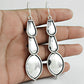 925 Sterling Silver Indian Dangle Earrings