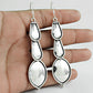 925 Sterling Silver Indian Dangle Earrings