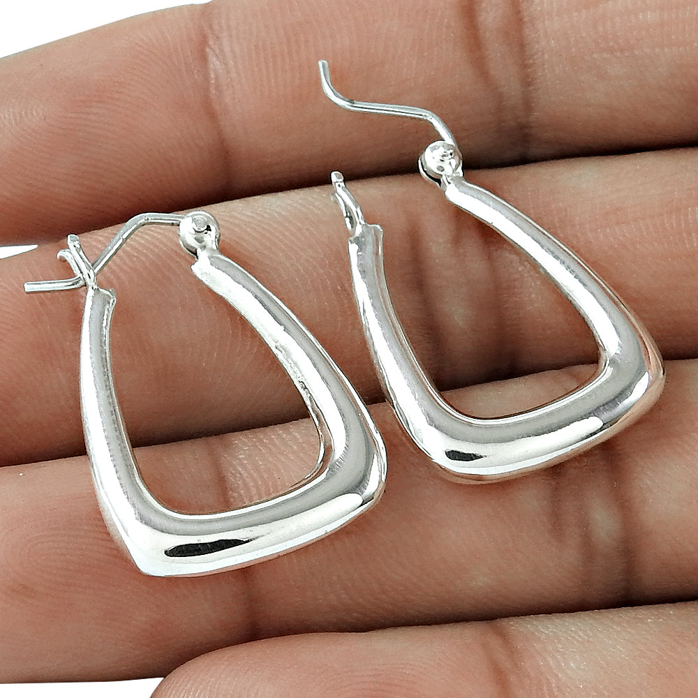 925 Sterling Silver Unique Dangle Earrings