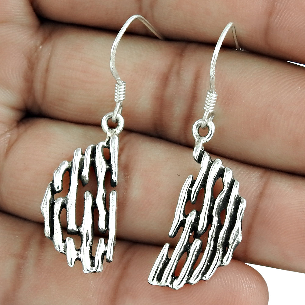 925 Sterling Silver Handmade Earrings