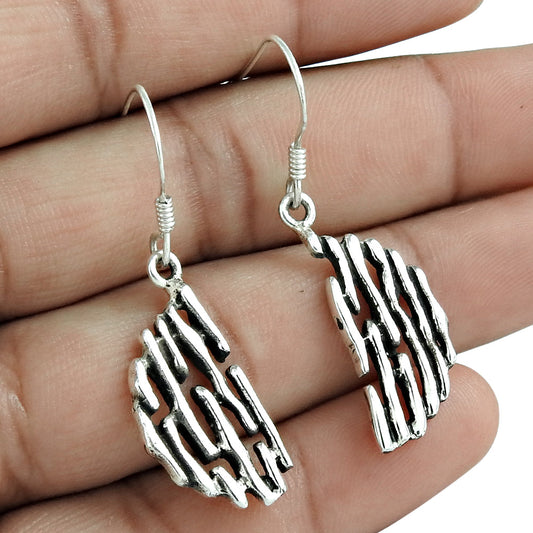 925 Sterling Silver Handmade Earrings