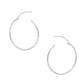 925 Sterling Silver Light Weight Hoop Earrings