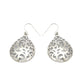 Solid 925 Sterling Silver Antique Teardrop Earrings