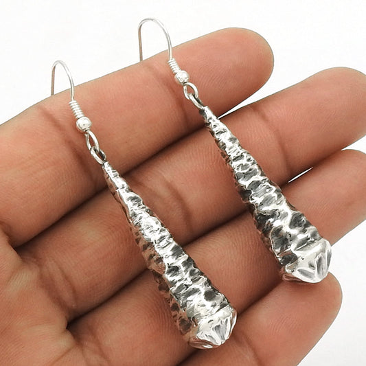925 Sterling Silver Pretty Handmade Earrings