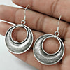 Sterling Silver Bohemian Long Dangle Earrings