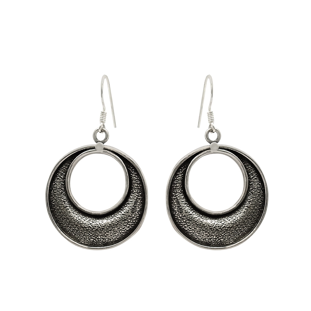 Sterling Silver Bohemian Long Dangle Earrings