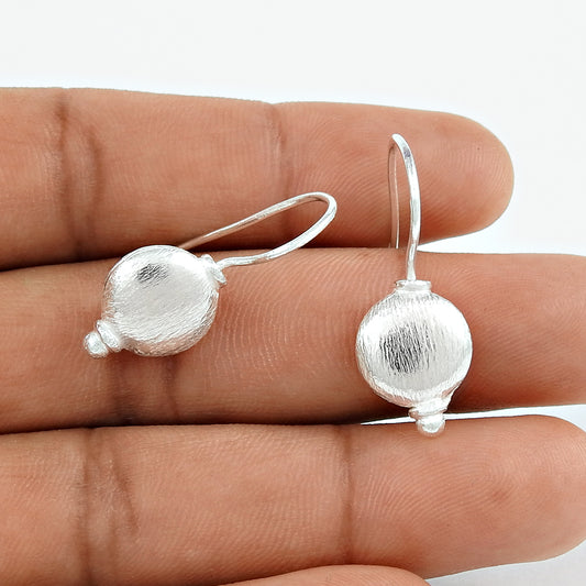 Vintage 925 Sterling Silver Handmade Earrings