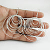 Solid 925 Silver Handmade Earrings Gift For Girls