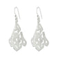 Vintage 925 Sterling Silver Handmade Dangle Earrings