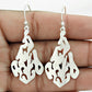 Vintage 925 Sterling Silver Handmade Dangle Earrings