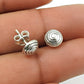 925 Sterling Silver Handmade Stud Earrings