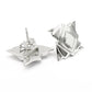 Handcrafted 925 Sterling Silver Geometric Earrings
