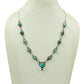 925 Silver Turquoise Gemstone Handcrafted Statement Necklace