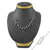 Gift For Her Necklace Natural Black Onyx Gemstone 925 Sterling Silver Jewelry K1