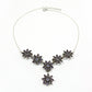 Gift For Her Amethyst Stone Jewelry 925 Sterling Silver Vintage Necklace R9