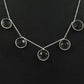 Gift For Her Bezel Necklace 925 Sterling Silver Natural Smoky Quartz Gemstones