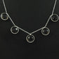 Gift For Her Bezel Necklace 925 Sterling Silver Natural Smoky Quartz Gemstones