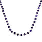 925 Sterling Silver Natural Amethyst Wedding Cluster Art Deco Bohemian Necklace