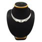 Solid Sterling Silver Necklace Statement Jewelry