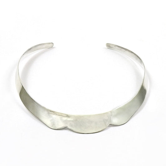 Solid Sterling Silver Necklace Statement Jewelry