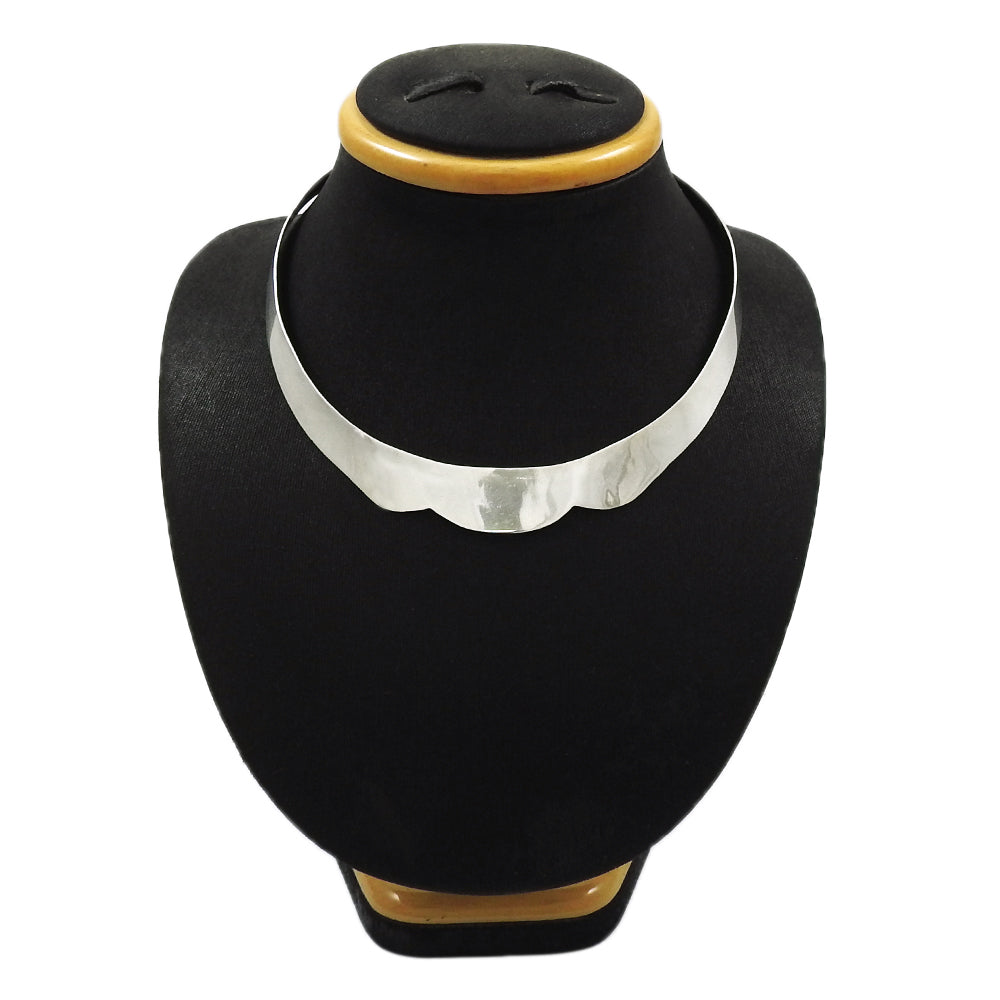 Solid Sterling Silver Necklace Statement Jewelry