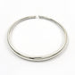 Solid 925 Silver Necklace Stylish Vintage Jewelry