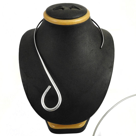 Solid 925 Sterling Silver Necklace Women Gift Jewelry