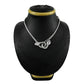 Solid 925 Silver Snake Necklace Elegant Jewelry for Women